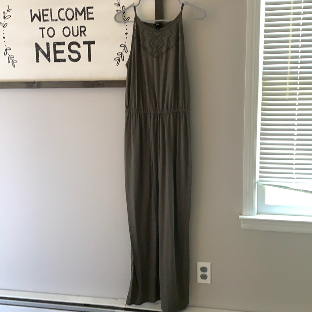Hunter Green Maxi Dress